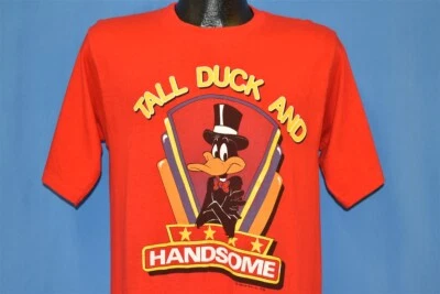 Camiseta De Colección Años 80 PATO ALTO GUAPO PATO LUCAS LOONEY TUNES DIBUJOS ANIMADOS WARNER BROS M Foto 1 de 3