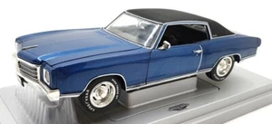 Ertl 1/18 Scale Diecast 33769 - 1970 Chevrolet Monte Carlo SS 454 - Dark Blue - Picture 1 of 5