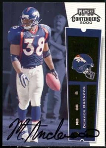 Mike Anderson Card 2000 Playoff Contenders #115  - Picture 1 of 2