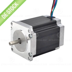 Motor paso a paso STEPPERONLINE Nema 23 1,9 Nm 2.8A 57x76mm 4 hilos CNC y robot - Imagen 1 de 8