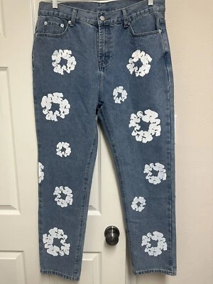 Black Icon Floral Jeans from Limusa - Image 1 of 3