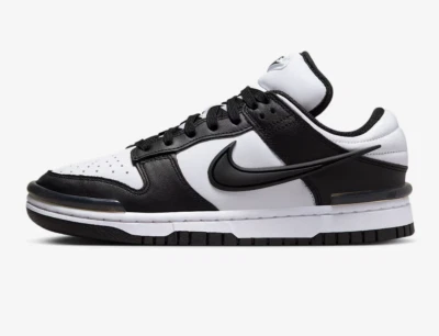 Nike Dunk Low Twist "Panda" Black White SZ 7 Women's DZ2794-001 - Image 1 of 4