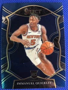 2020-21 #85 Immanuel Quickley Panini Select Basketball Concourse Level RC Knicks - Bild 1 von 2