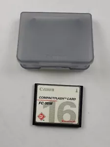 Canon 16MB CompactFlash Card FC-16M with plastic box - Picture 1 of 3