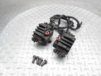 2006 04-06 Suzuki VSTROM 650 DL650 Left Right Front Brake Caliper Line Hose Pad - Image 1 of 4