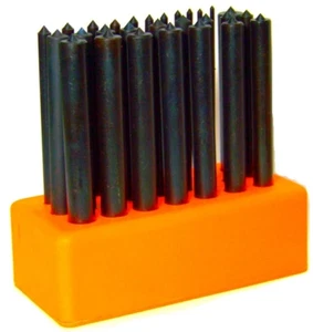 28 pc Heat Treated Transfer Punch Set Impact Transfers Roll Pin Safety Pins Tool - Picture 1 of 2