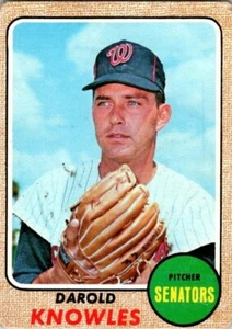 1968 Topps #483 Darold Knowles Washington Senators - Picture 1 of 2