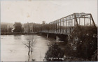 RPPC Mankato Minnesota River c1908 Saulpaugh Hotel 1879 Eisenbinderbrücke