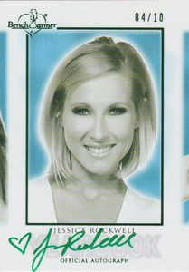 Jessica Rockwell 2014 Benchwarmer Yearbook autograph auto card /10