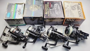 Shimano Spinning Reels Lot 4 units - Vintage Boxed Custom, TLD-SP 5, GTX, MLX - Picture 1 of 18