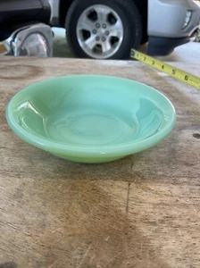 VTG USA Jadeite Fire-King Restaurant Ovenware Small Dessert Bowl 1948-1950. - Picture 1 of 5