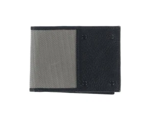 Bill Adler 1981 Men's 165563 Nylon and Black Leather Small Billfold Wallet - Picture 1 of 3