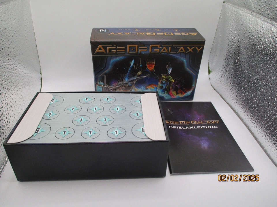AGE OF GALAXY SUPER SCIFI 4X SPIEL VON ASMODEE DEUTSCH - Bild 1 von 1