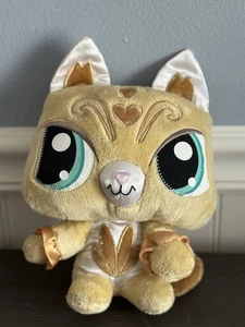 LPS Hasbro Littlest Pet Shop Sassiest Kitty Plush Stuffed Animal 8" Toy 2008  - Picture 1 of 6
