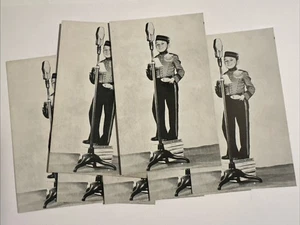 Lote de 7 postales publicitarias de Johnny Roventini Philip Morris Bellboy 1942 - Imagen 1 de 3