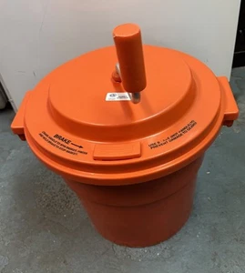 5 Gallonen 20 Quart große kommerzielle Salatschleuder Salat Trockner Küche Vorbereitung - Bild 1 von 14