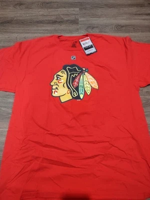 Camiseta Chicago Blackhawks XL Roja Foto 1 de 3