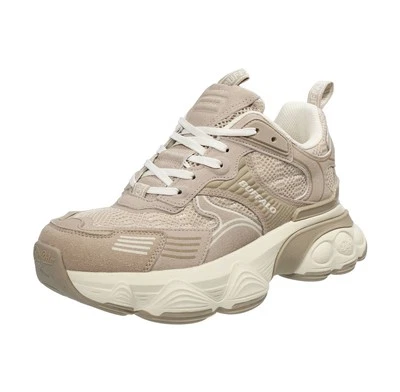 Buffalo Truck - Sneakers Alte Platform Beige - Donna Scarpe Sneakers Sporty Chic - Imagen 1 de 3