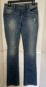 Guess Mid Rise Boot Cut Blue Jeans Größe 26  - Bild 1 von 11