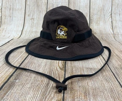 Nike Apex коричневый черный ведро солнца шляпа Hawks лакросс размер маленький - Изображение 1 из 4