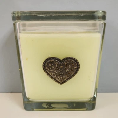 Hogar y Jardín Fiesta Con Amor Corazón Vela 20 OZ Manzana Huerto Doble Mecha Nuevo Foto 1 de 4