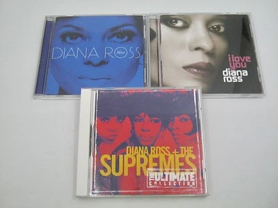 3 Diana Ross CDs I Love You, Blue, The Supremes Ultimate Collection Motown - Image 1 of 4