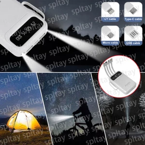 Power Bank 9000000mAh Przenośna szybka ładowarka Zewnętrzna bateria Ładowarka Telefon komórkowy - Zdjęcie 1 z 17