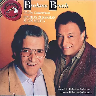 Brahms/Bruch VIOLIN CONCERTOS Zukerman Mehta | exzellent (C599) - Bild 1 von 3