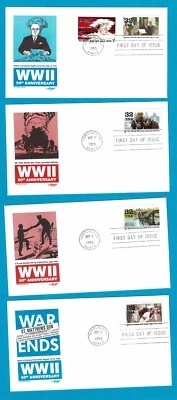 2981 a-j - VJ Day - set of 10 Artmaster & 50th Anniversary aboard USS Missouri - Image 1 of 4