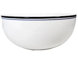 CHRISTIANSHAVN BLUE Dansk Round Open Vegetable Bowl 8.75" NEW NOT USED Portugal - Picture 1 of 4