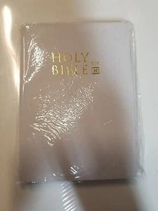 Holy Bible KJV White faux Leather, New Sealed book - Picture 1 of 2