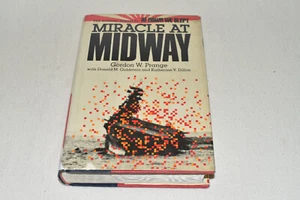 MIRACLE AT MIDWAY Gordon Prange 1982 Hardcover w/ DJ 1ST/1ST EDITION EXC/RARE! - Picture 1 of 22