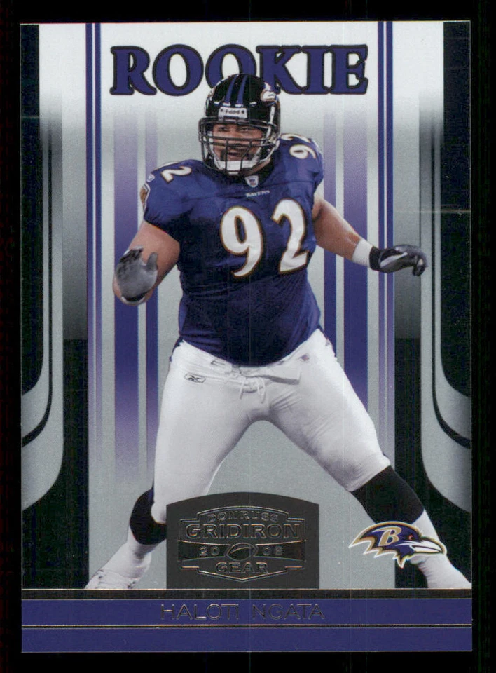 2006 Donruss Gridiron Gear #153 Haloti Ngata RC /599 - Image 1 of 2