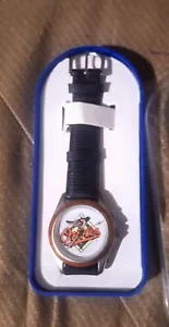 Baltimore Orioles MLB Mans Sportivi Vintage 1990's Leather Band Watch Unworn - Picture 1 of 1