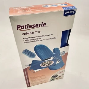 Lurch Backformen Silikon Patisserie Backzubehör Trio Matte Pinsel Handschuh Germany - Bild 1 von 6