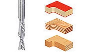 Amana Spiral Down cut Solid Carbide Router Bit 46416 - Picture 1 of 1
