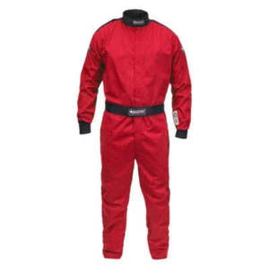 Allstar Performance ALL931073 Driving Suit SFI 3.2A/1 S/L Red Medium Tall - Picture 1 of 10