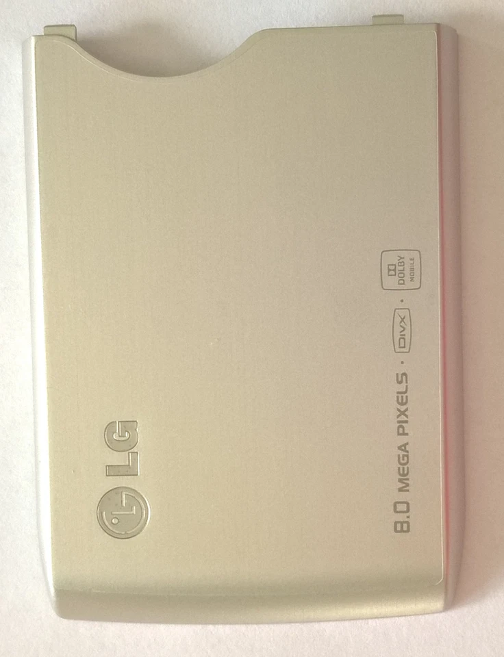 Lg GC 900 Smart Cover Batteria Argento Copertura Coperchio della Guscio - Immagine 1 di 1