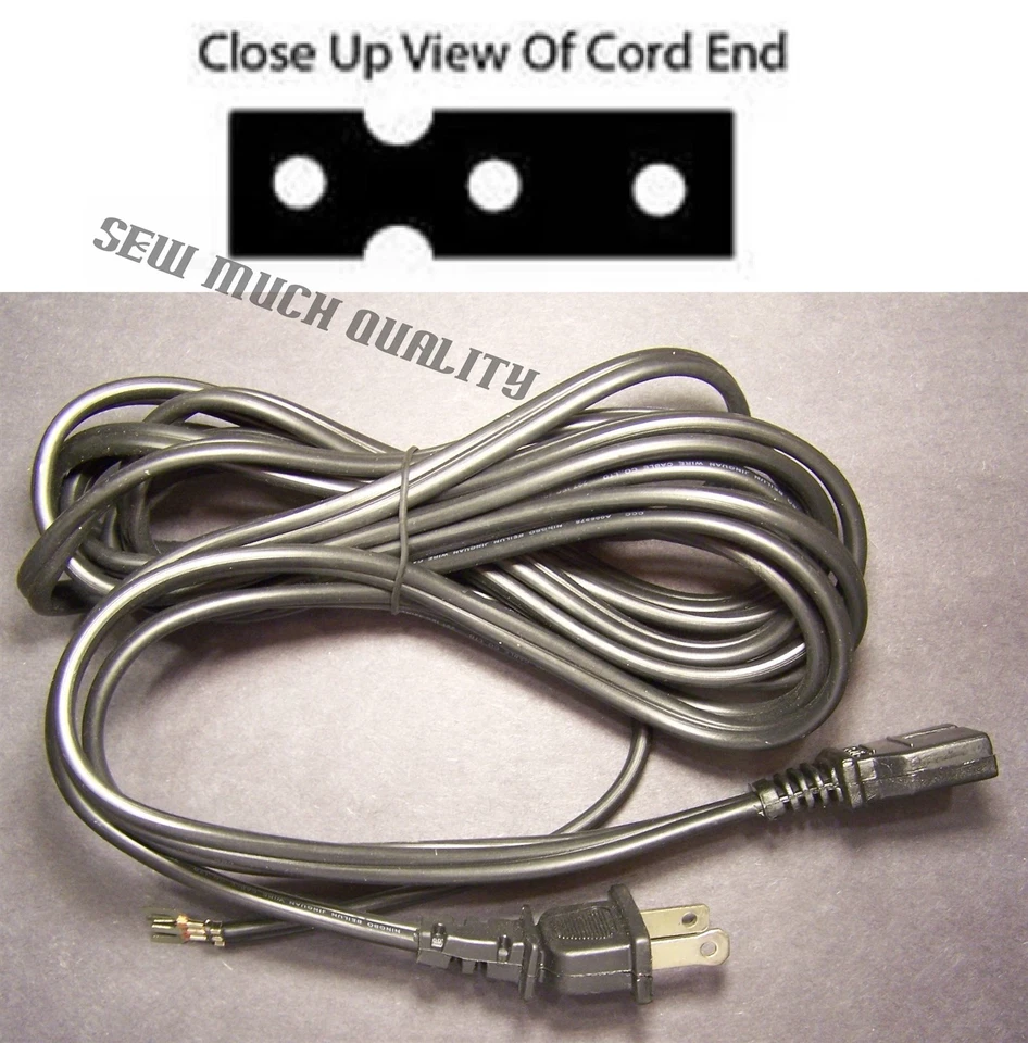 CORD Lead Power Babylock BL415 BL428K BL4-728 BL4-728D BL4-736 BL4-736D BL4-738 - Image 1 of 3