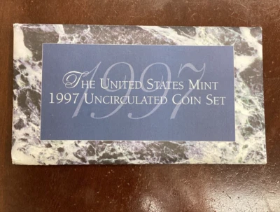 1997 United States Mint Uncirculated Coin Set - Image 1 of 4