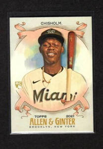 JAZZ CHISHOLM 2021 ALLEN & GINTER ROOKIE CARD MIAMI MARLINS - Picture 1 of 1