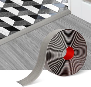 Floor Transition Strip Self Adhesive Floor Cover Strips Laminate 2" Wide Vinyl F - Picture 1 of 12