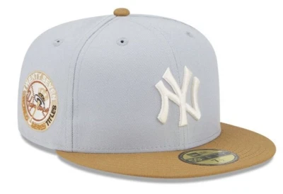 Gorra ajustada New York Yankees 7 5/8 Otoño Tormenta Tapas Era NY Otoño Sombrero Club 27 RARA Foto 1 de 4