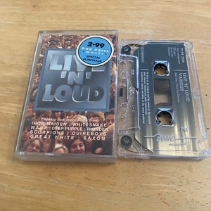 Live 'N' Loud - TCFA3264 Cassette Tape Iron Maiden Deep Purple Quireboys Saxon - Picture 1 of 3