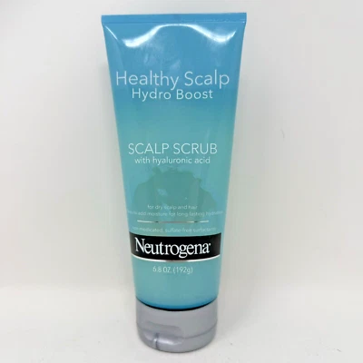 Neutrogena Healthy Scalp Hydro Boost Scrub Hyaluronic Acid Dry Scalp 6.8 fl oz - Image 1 of 4