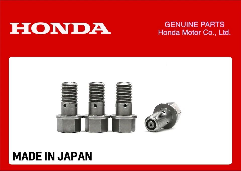 GENUINE HONDA ENGINE OIL JETS SQUIRTER BOLTS SET S2000 F20C - Image 1 of 1