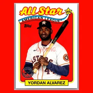 2024 Topps Series 2 | #89ASB-46 Yordan Alvarez 1989 All-Star Baseball Card - Picture 1 of 2