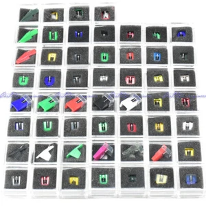 New53/lot Stylus Replace for Audio-Technica Dual Sharp Sony Pioneer Technics Nat - Picture 1 of 2