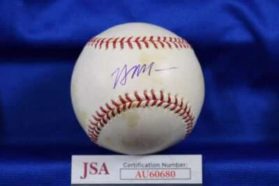 Brian McCann JSA COA Autograph Major League Signed Baseball - Image 1 of 2