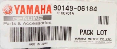 Yamaha Special Shape Screw Part Number - 90149-06184-00 - Imagem 1 de 3